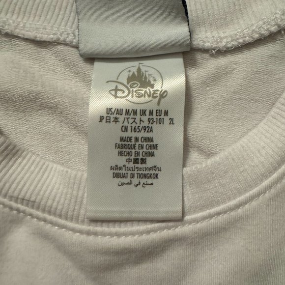 Walt Disney World 50th Anniversary Mickey Crop Cinch Waist Shirt M - Picture 3 of 5